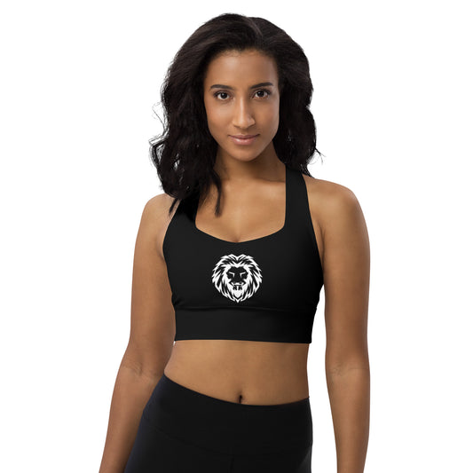 Longline Sports Bra black