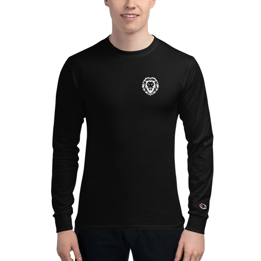 Men's Champion Long Sleeve Shirt black