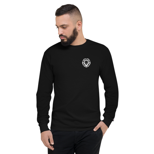 Men's Champion Long Sleeve Shirt black