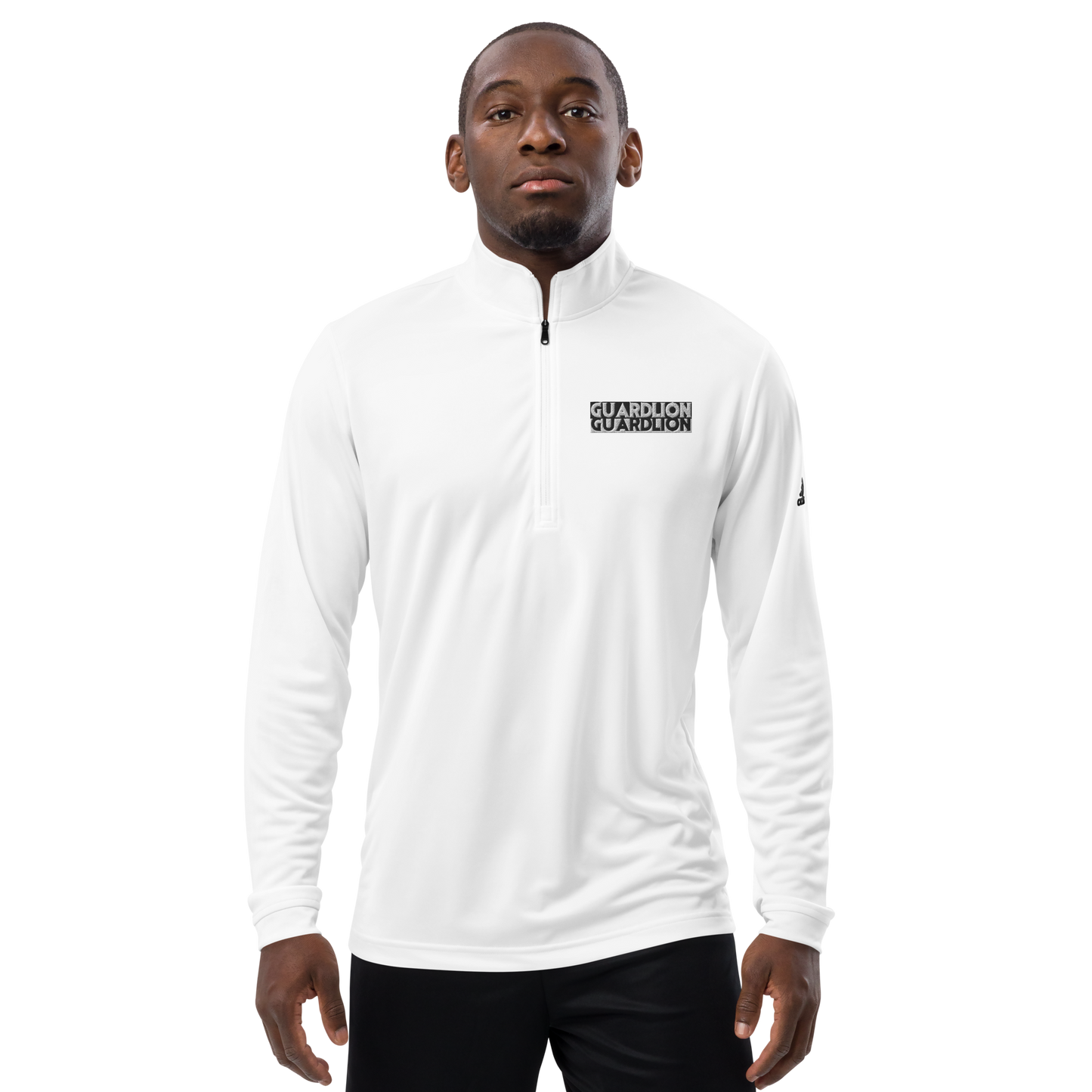 Adidas Quarter Zip Pullover white