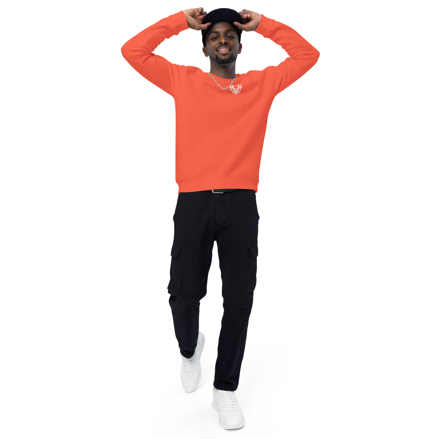 Unisex Organic Raglan Sweatshirt multicolor