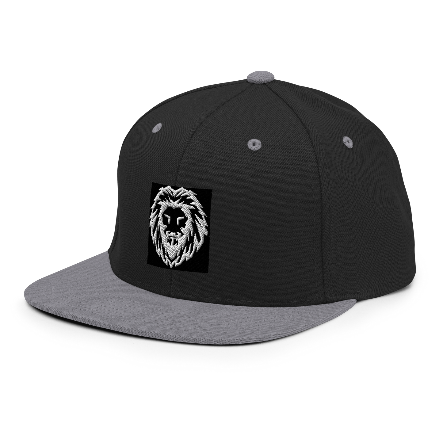 Snapback Hat black grey