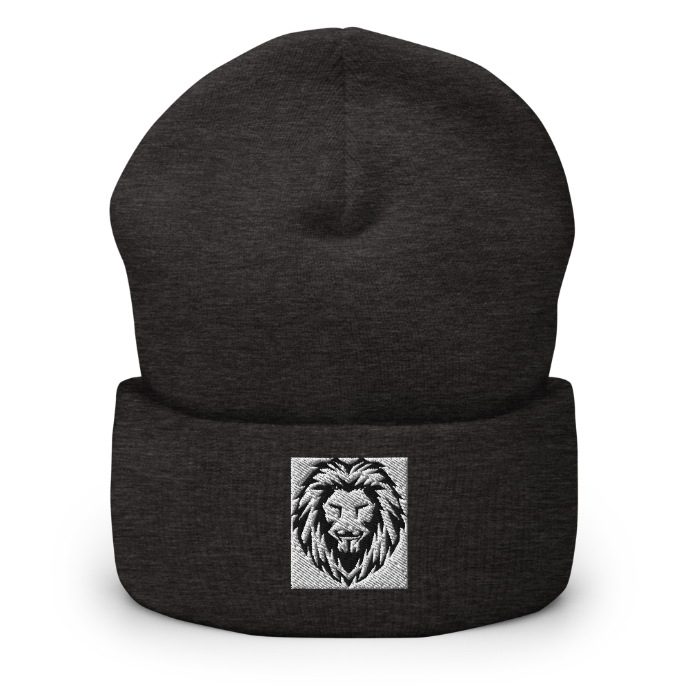 Cuffed Beanie | Yupoong 1501KC embroidered white insignia
